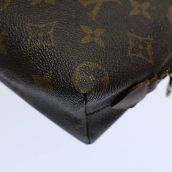 LOUIS VUITTON Monogram Pochette Cosmetic PM Cosmetic Pouch M47515 LV Auth bs9045 - Picture 15 of 16